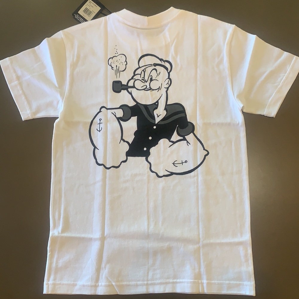 C.C. Filson Popeye Short Sleeve T-Shirt, NEW - Made In The USA,
